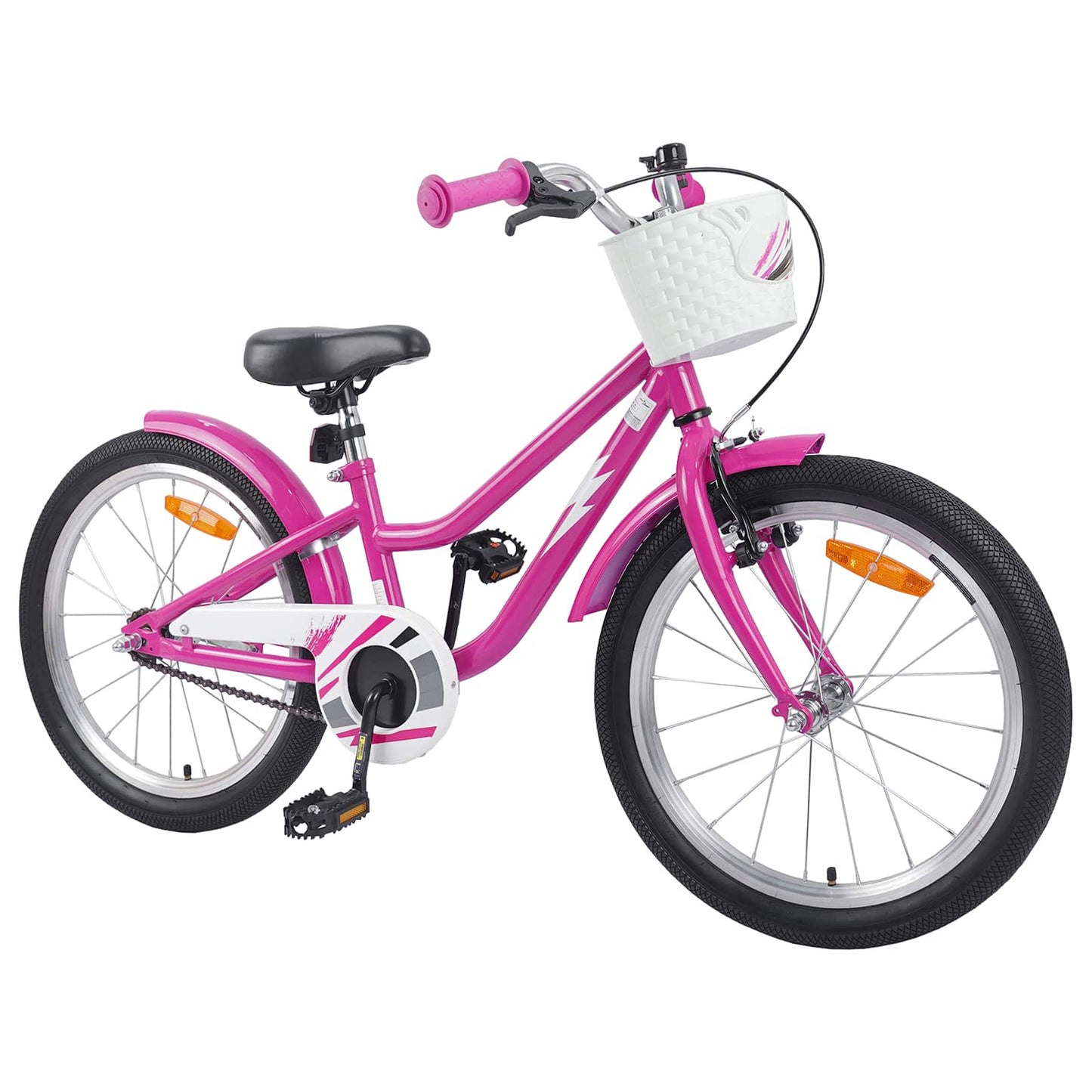 Kinderfiets 20 Inch voor 6-11 jaar oud Donkerroze