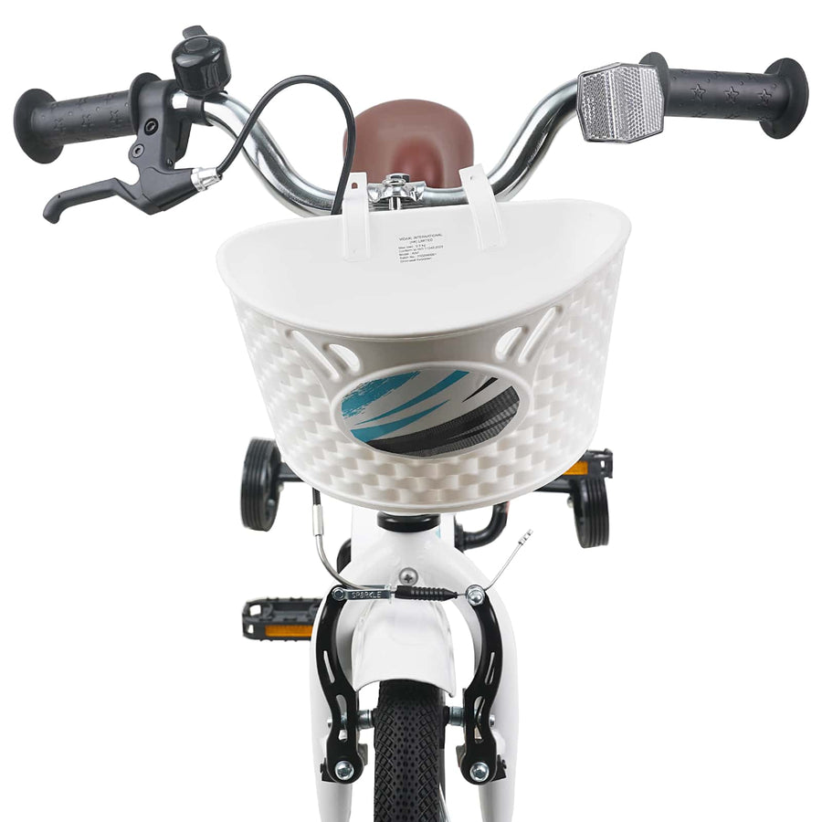 Kinderfiets 12 Inch voor 2-4 jaar oud Wit