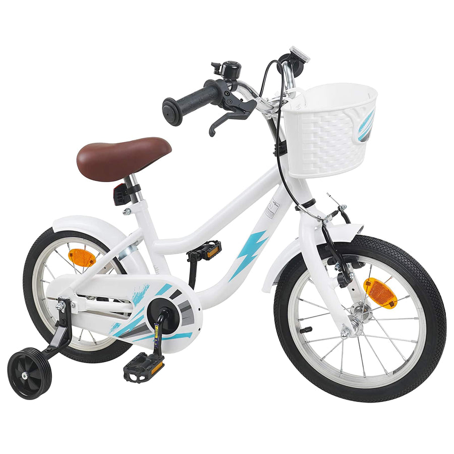 Kinderfiets 12 Inch voor 2-4 jaar oud Wit
