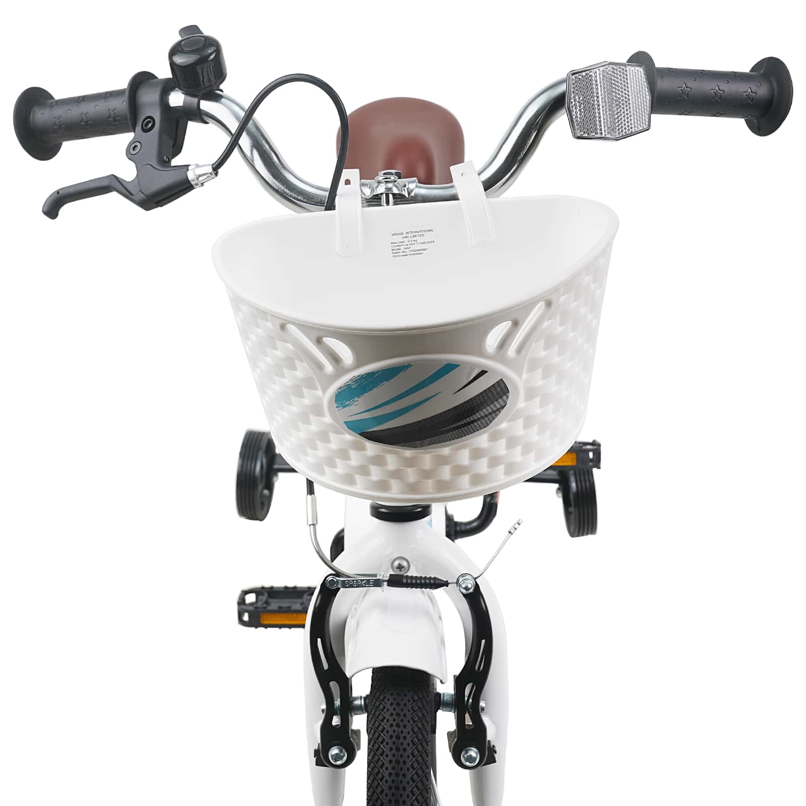 Kinderfiets 16 Inch voor 4-6 jaar oud Wit
