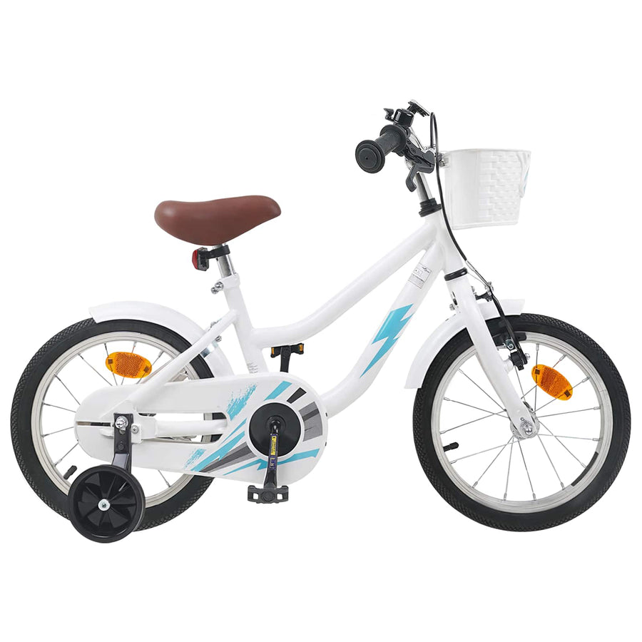 Kinderfiets 16 Inch voor 4-6 jaar oud Wit