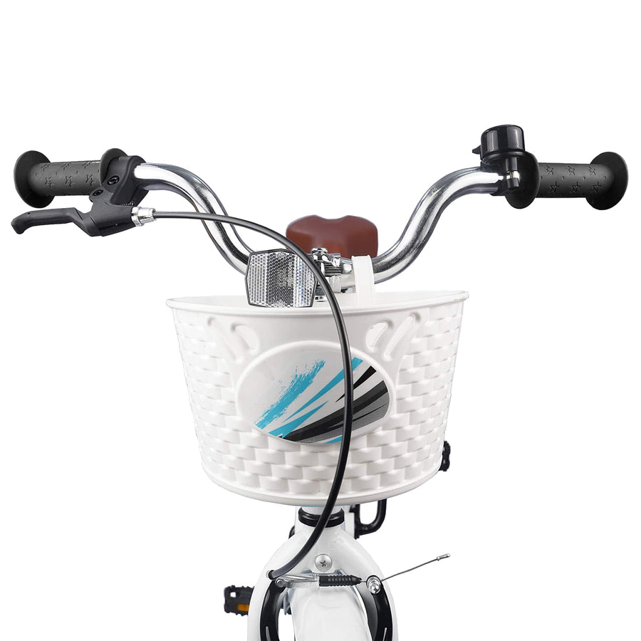 Kinderfiets 18 Inch voor 5-7 jaar Wit