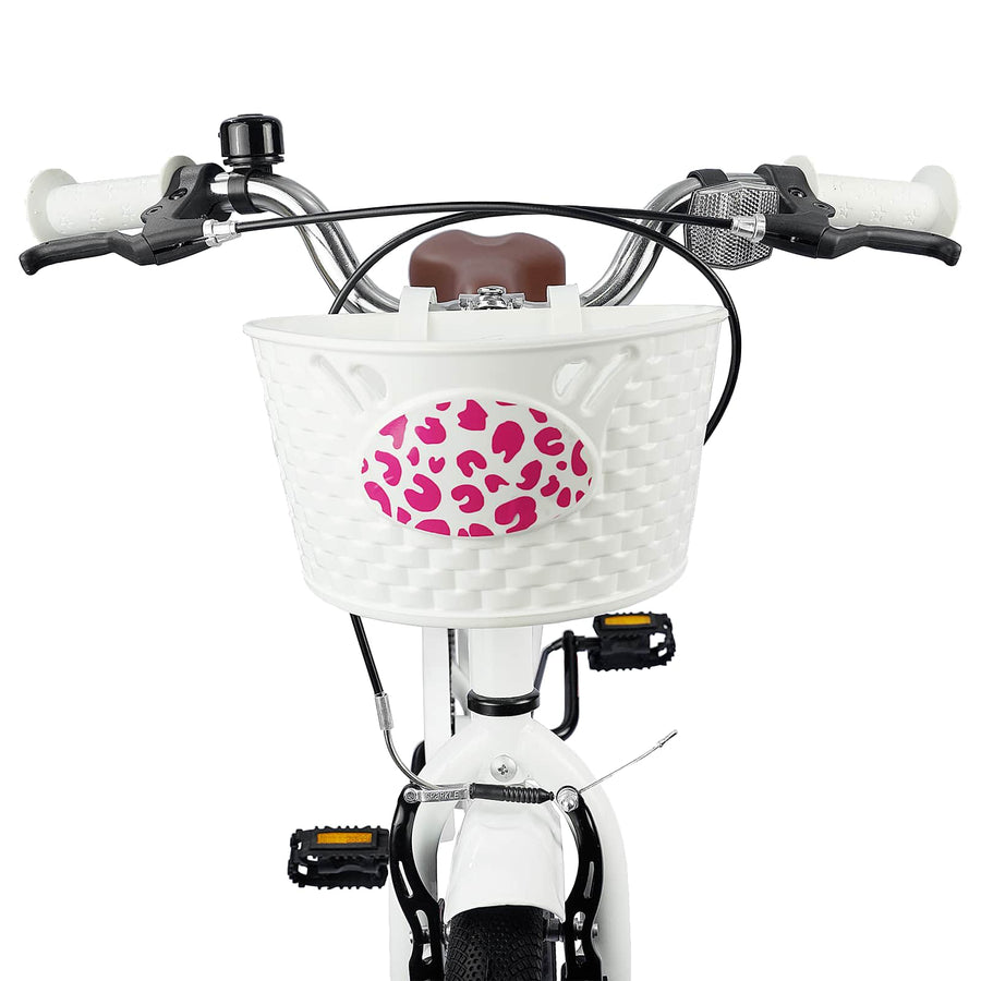 Kinderfiets 18 Inch voor 5-7 jaar Wit