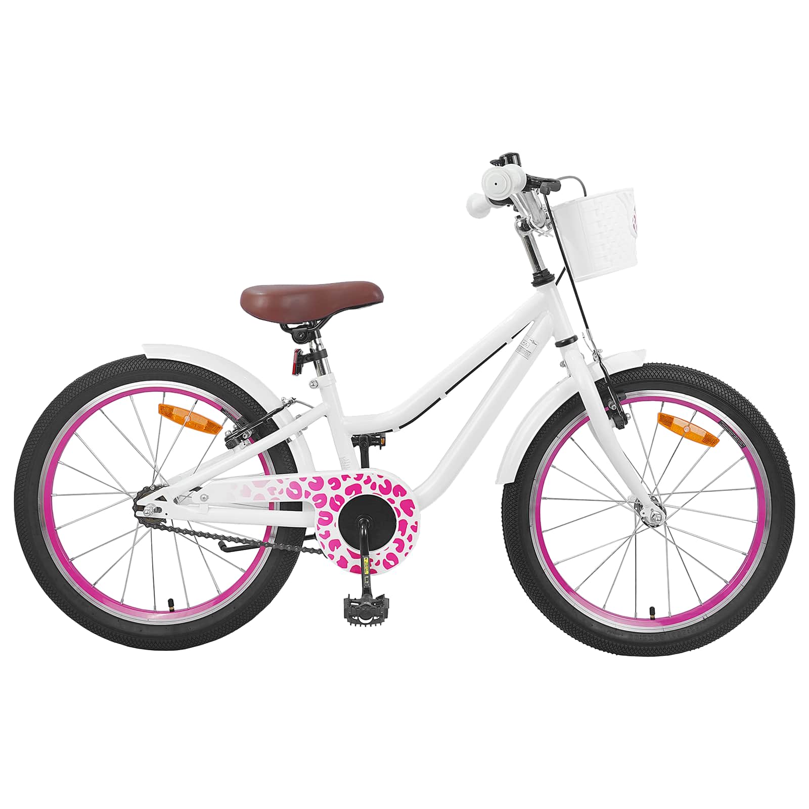 Kinderfiets 18 Inch voor 5-7 jaar Wit