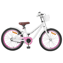 Kinderfiets 18 Inch voor 5-7 jaar Wit
