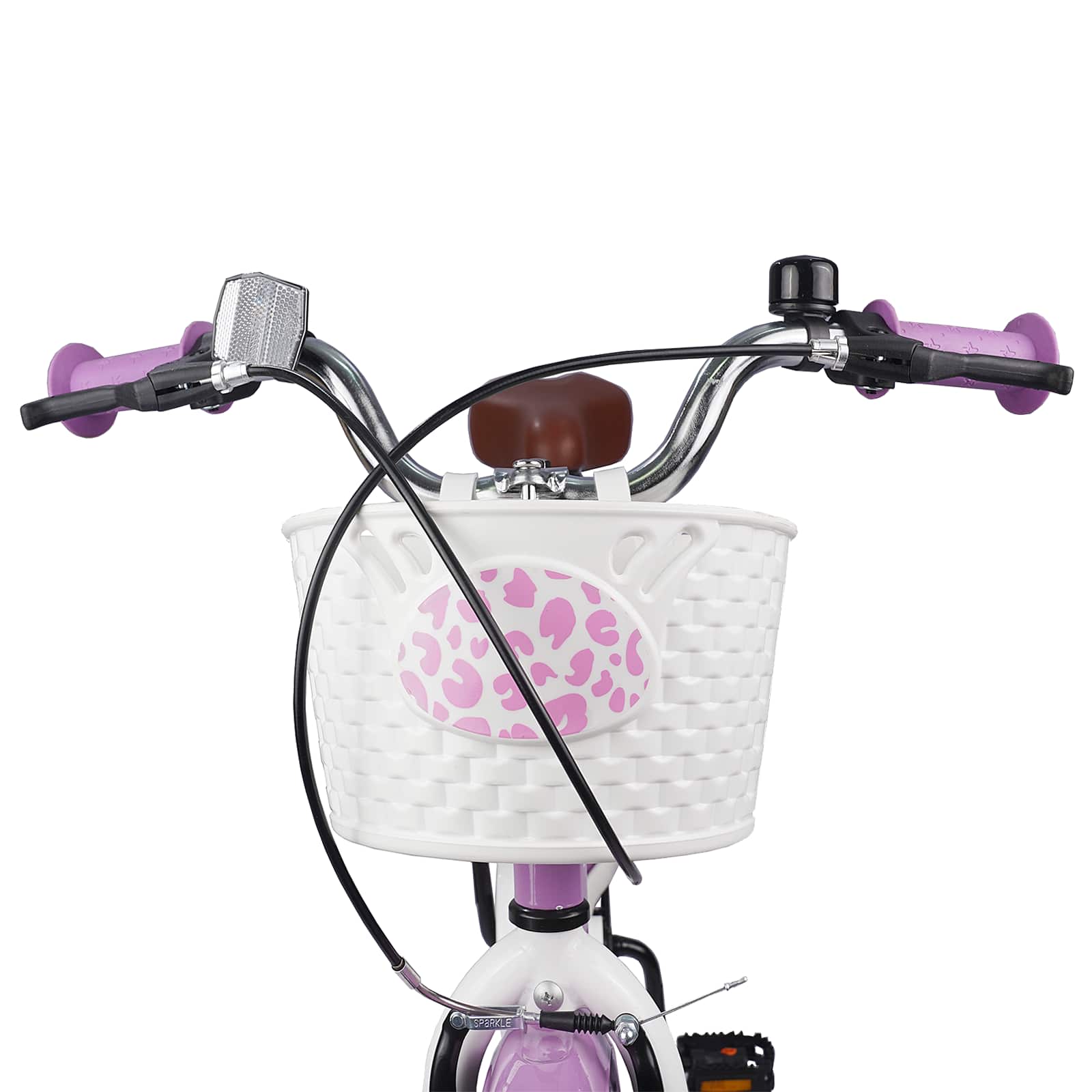 Kinderfiets 18 Inch voor 5-7 jaar Paars