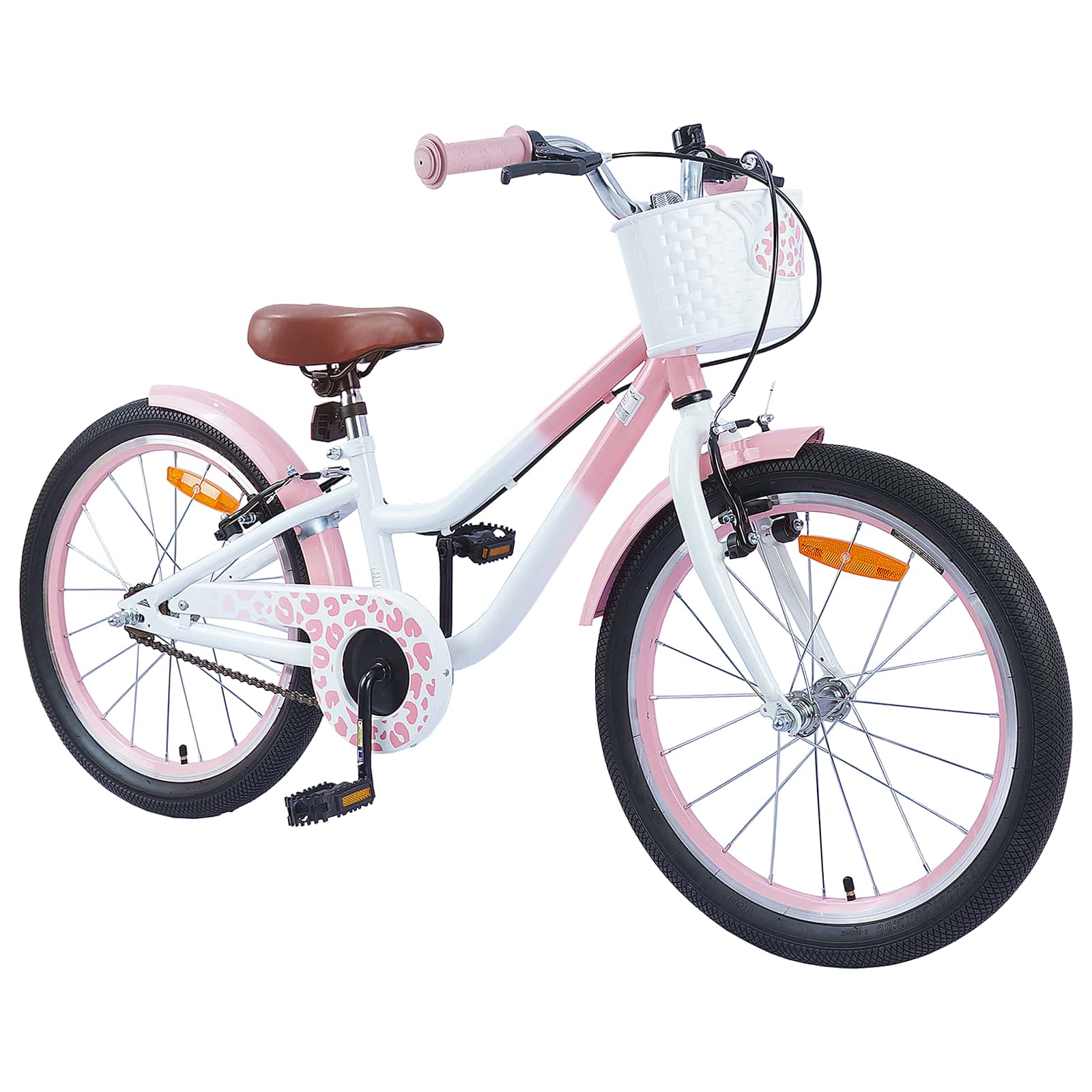 Kinderfiets 20 Inch voor 6-11 jaar oud Lichtroze