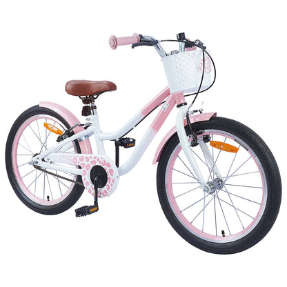 Kinderfiets 20 Inch voor 6-11 jaar oud Lichtroze