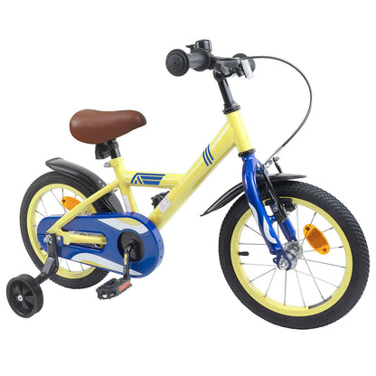 Kinderfiets 16 Inch voor 4-6 jaar oud Geel
