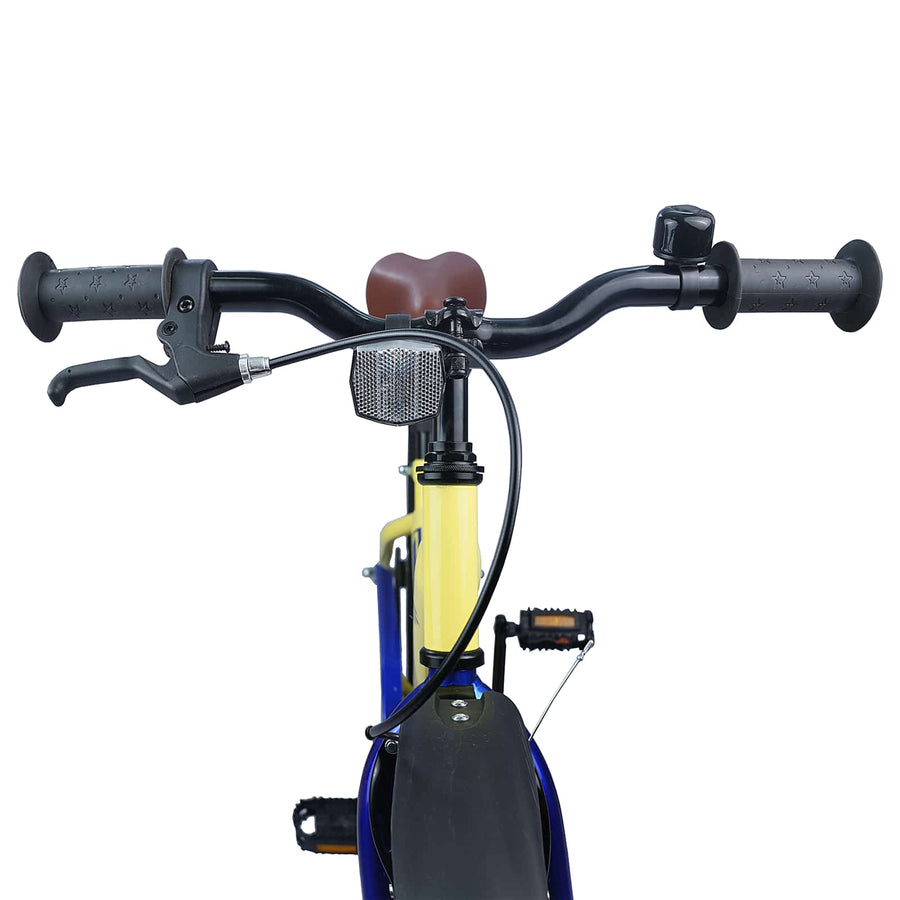 Kinderfiets 18 Inch voor 5-7 jaar Geel