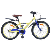 Kinderfiets 18 Inch voor 5-7 jaar Geel
