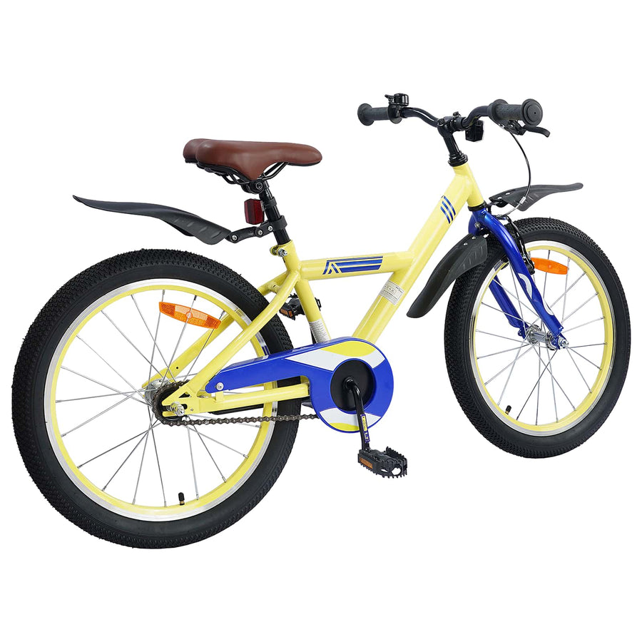 Kinderfiets 20 Inch voor 6-11 jaar oud Geel