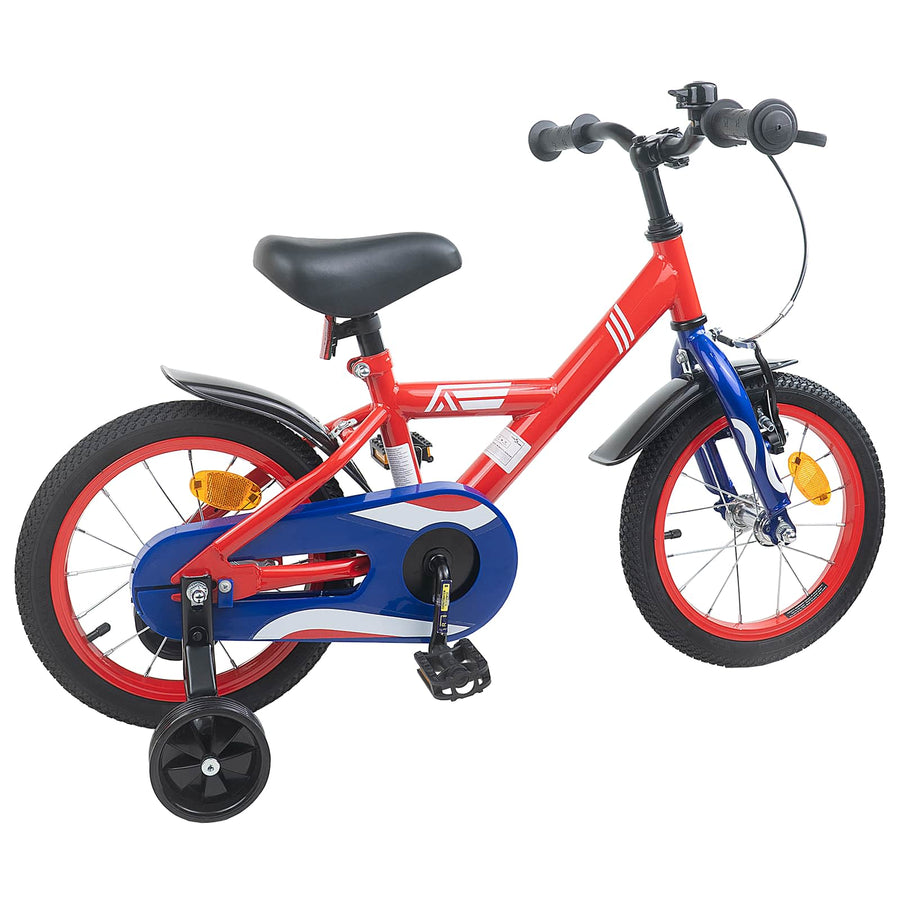Kinderfiets 14 Inch voor 3-5 jaar oud Rood