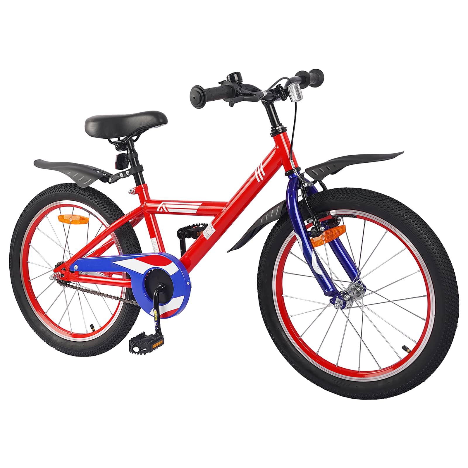 Kinderfiets 18 Inch voor 5-7 jaar Rood