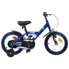 Kinderfiets 14 inch donkerblauw