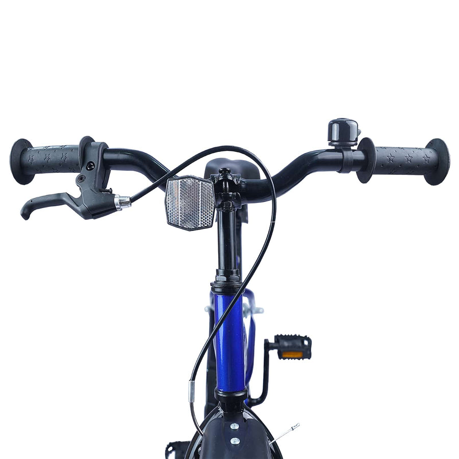 Kinderfiets 18 Inch voor 5-7 jaar Donkerblauw