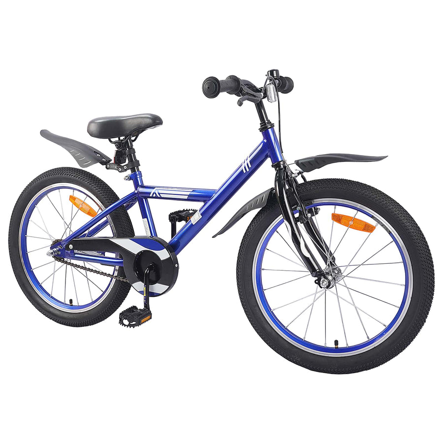 Kinderfiets 18 Inch voor 5-7 jaar Donkerblauw