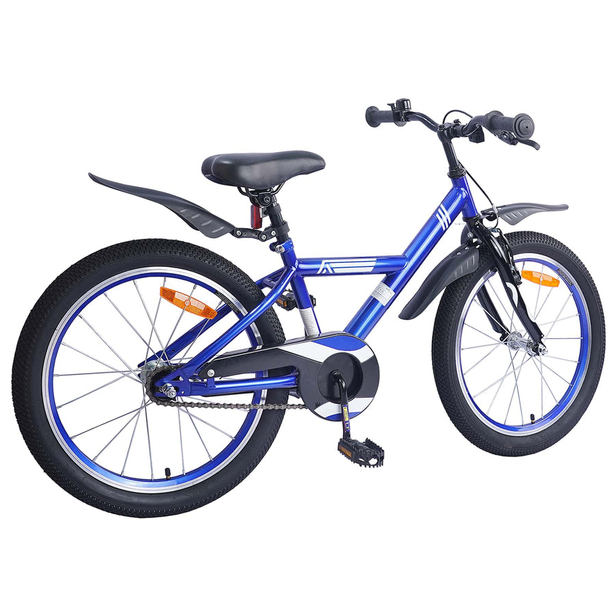 Kinderfiets 18 Inch voor 5-7 jaar Donkerblauw