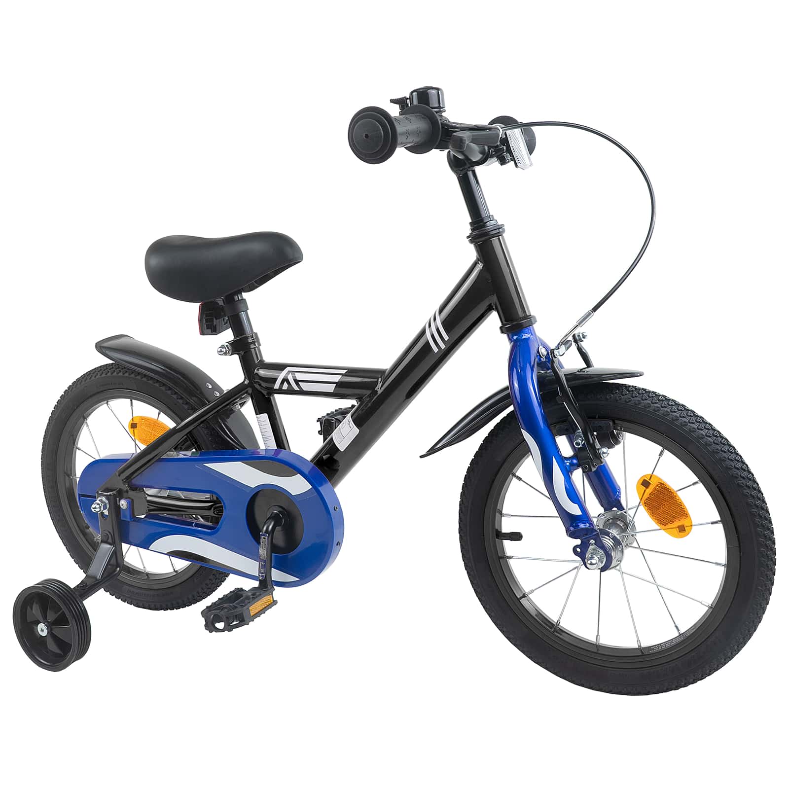 Kinderfiets 16 Inch voor 4-6 jaar oud Zwart