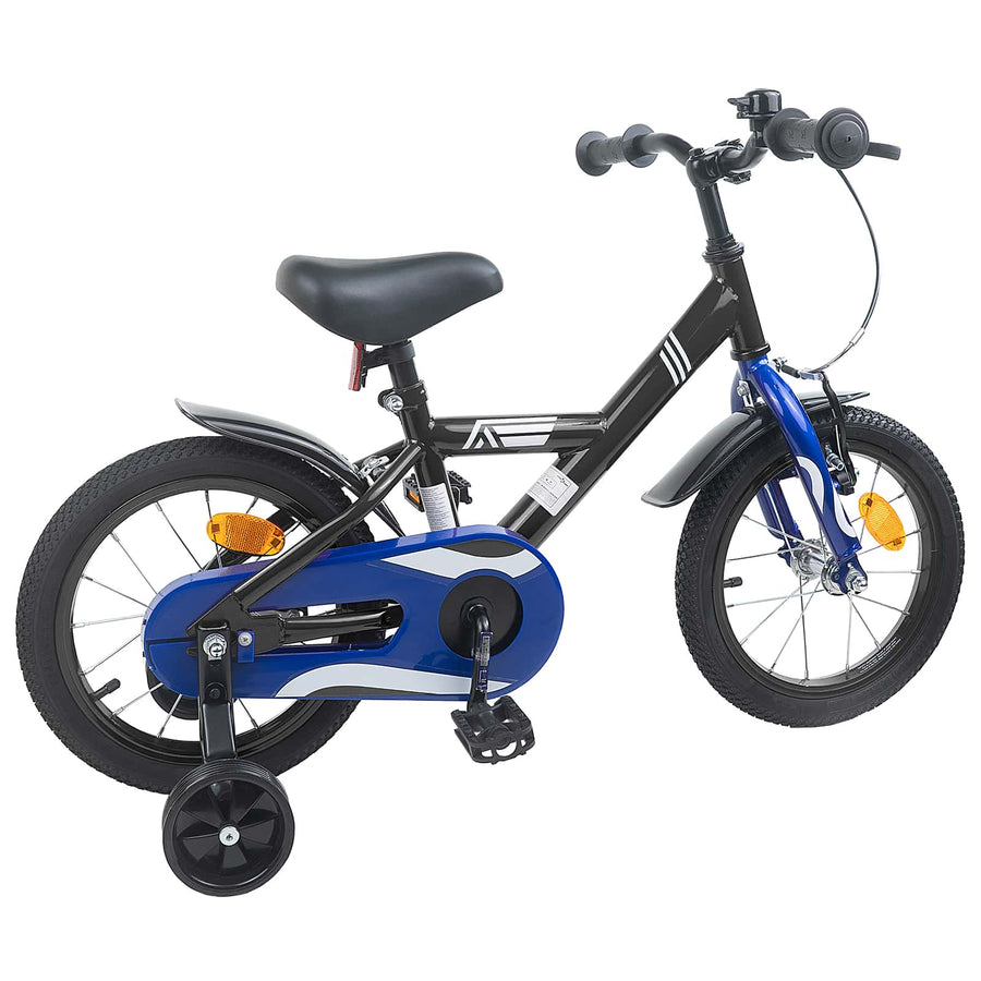 Kinderfiets 16 Inch voor 4-6 jaar oud Zwart