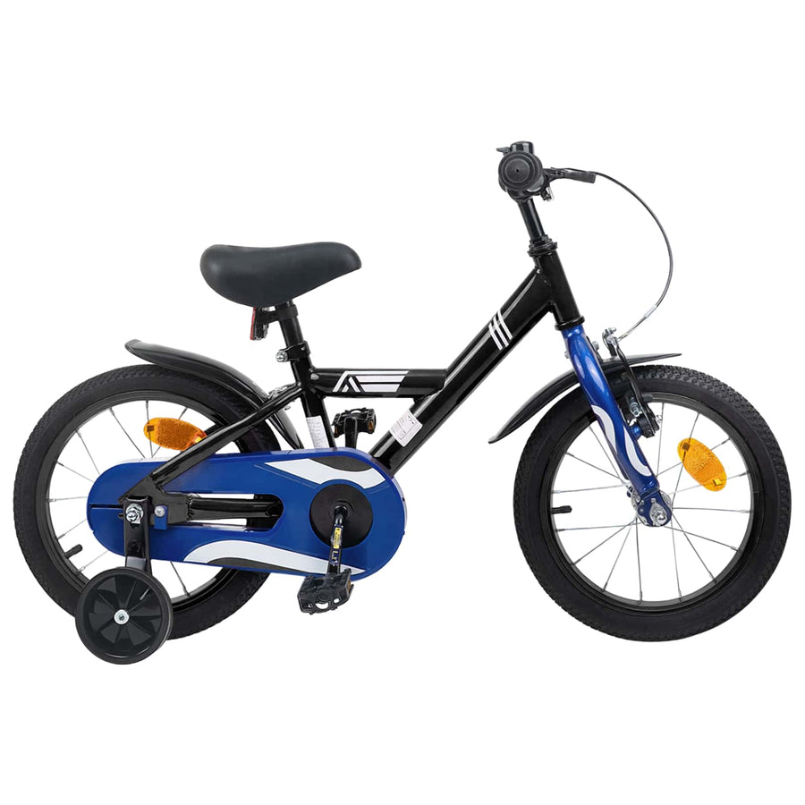 Kinderfiets 16 Inch voor 4-6 jaar oud Zwart