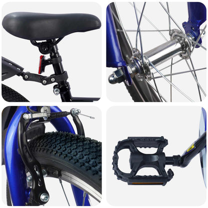 Kinderfiets 18 Inch voor 5-7 jaar Zwart
