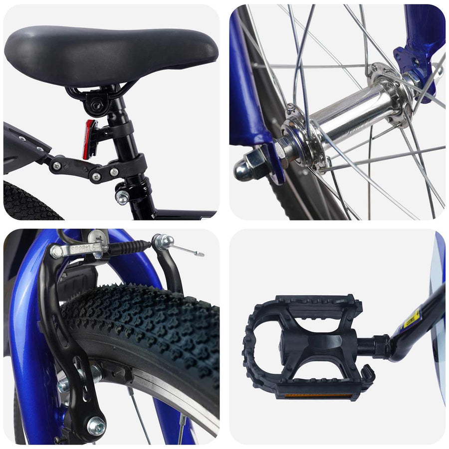 Kinderfiets 18 Inch voor 5-7 jaar Zwart