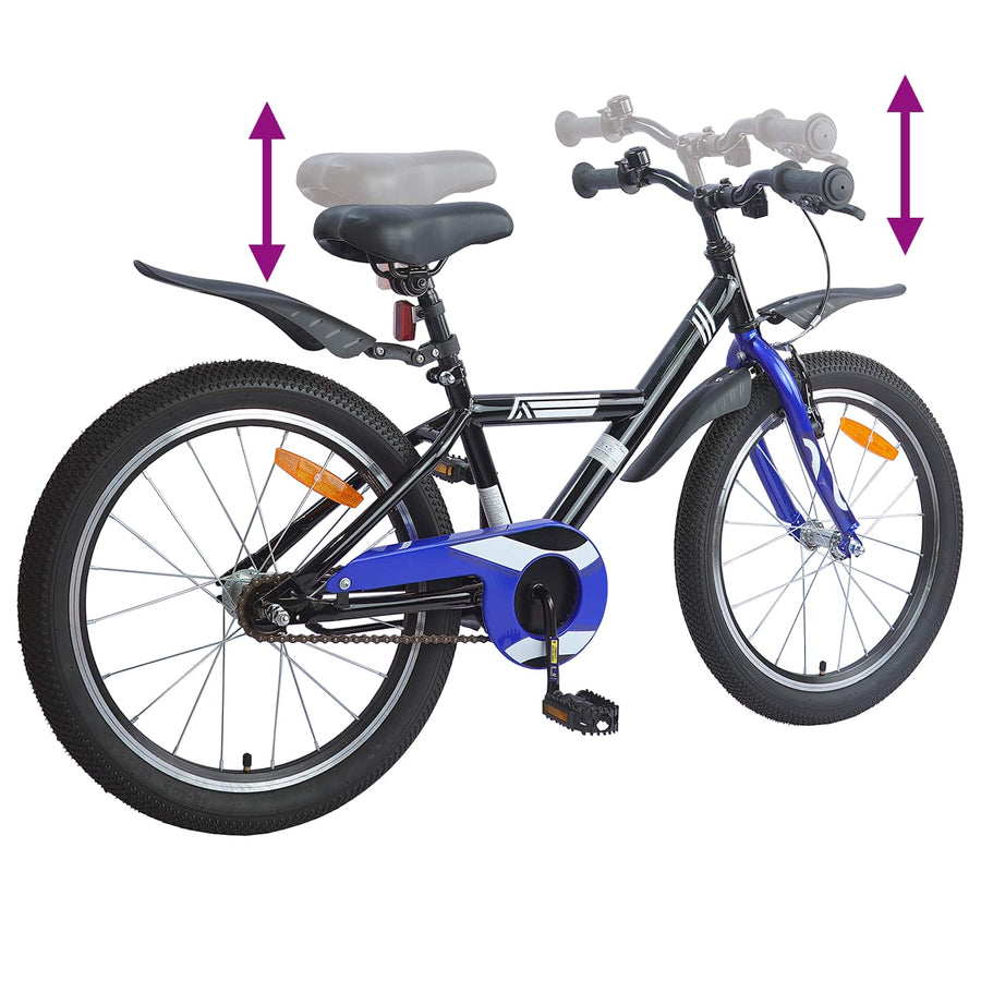 Kinderfiets 18 Inch voor 5-7 jaar Zwart