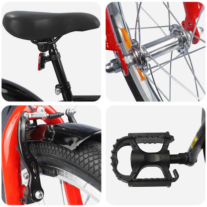 Kinderfiets 18 Inch voor 5-7 jaar Zwart