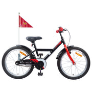 Kinderfiets 18 inch zwart