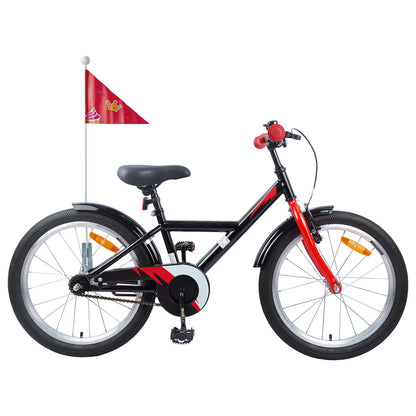 Kinderfiets 18 Inch voor 5-7 jaar Zwart