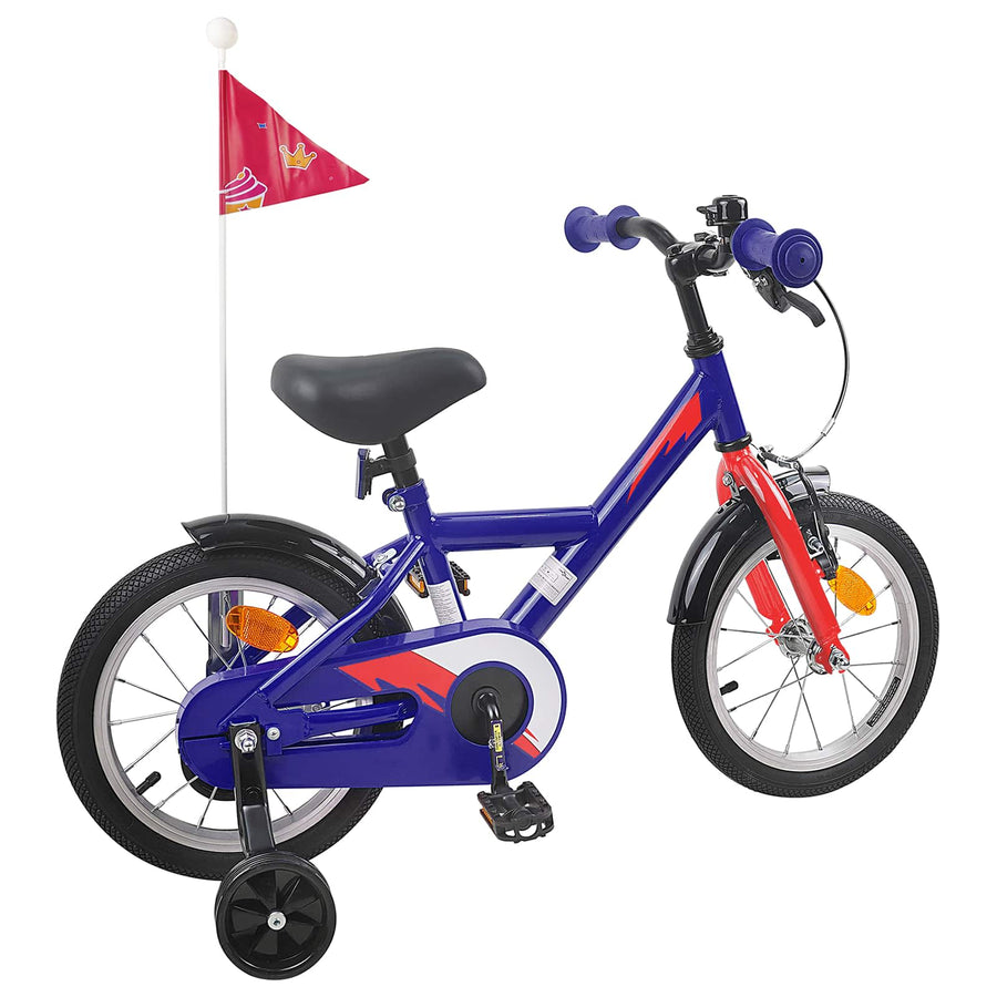 Kinderfiets 14 Inch voor 3-5 jaar oud Donkerblauw