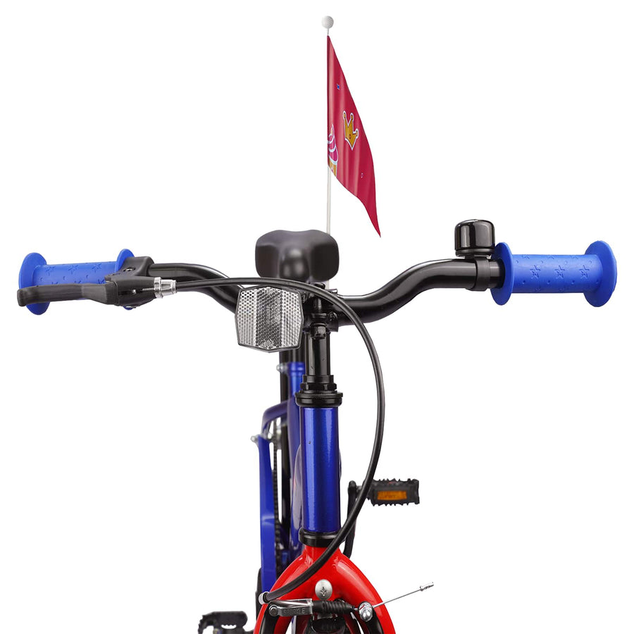 Kinderfiets 18 Inch voor 5-7 jaar Donkerblauw