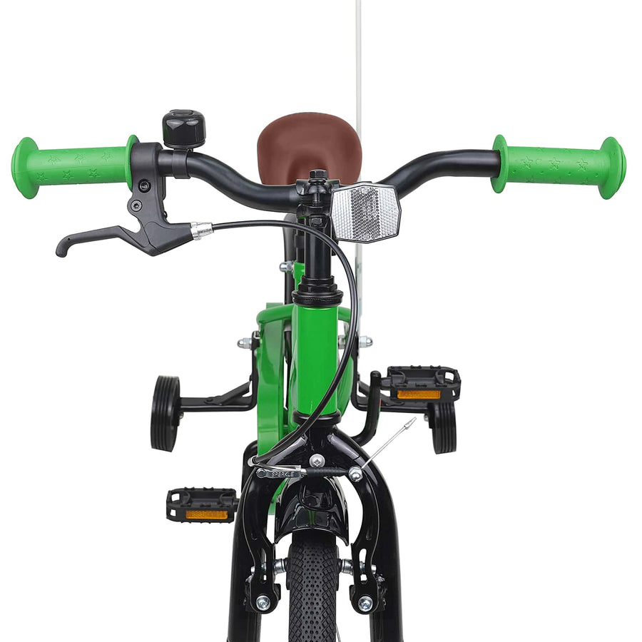 Kinderfiets 16 Inch voor 4-6 jaar oud Groen