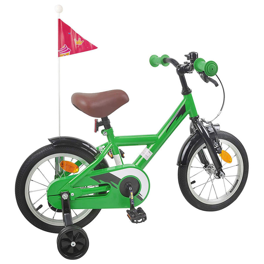 Kinderfiets 16 Inch voor 4-6 jaar oud Groen