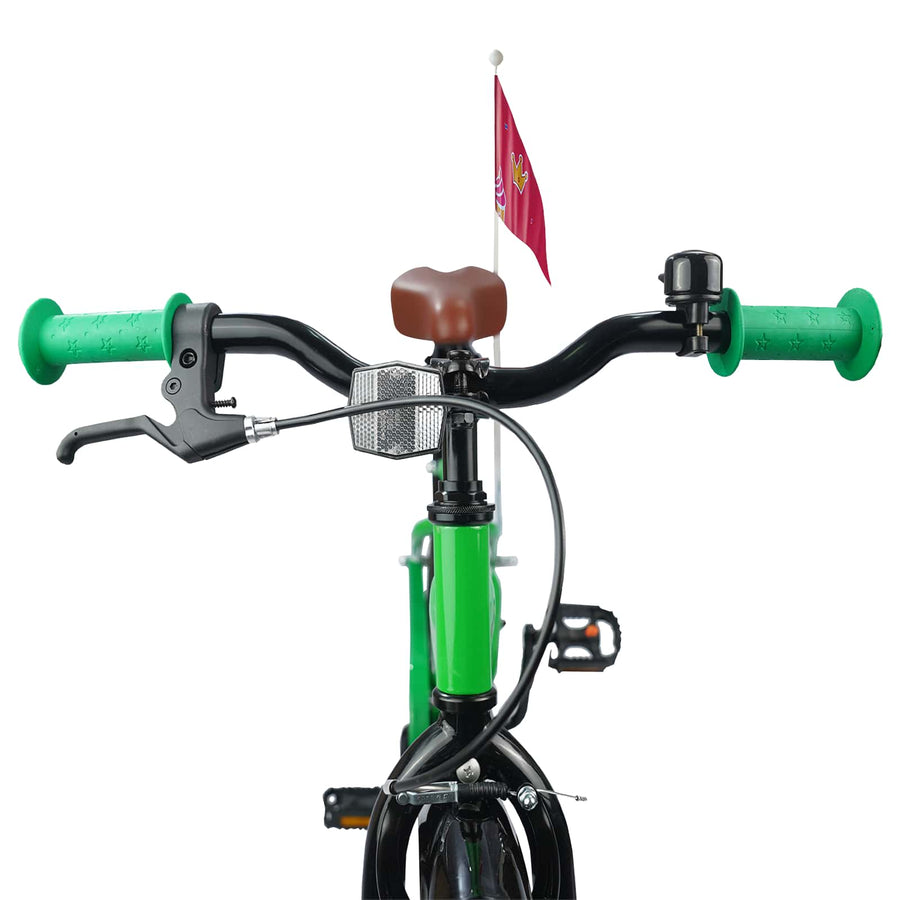 Kinderfiets 18 Inch voor 5-7 jaar Groen