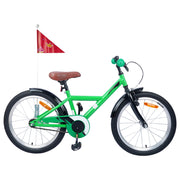 Kinderfiets 18 inch groen