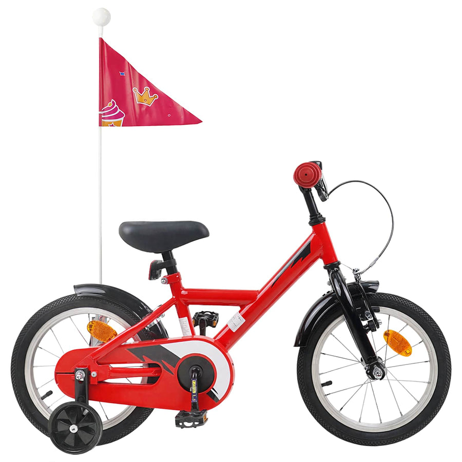 Kinderfiets 14 Inch voor 3-5 jaar oud Rood