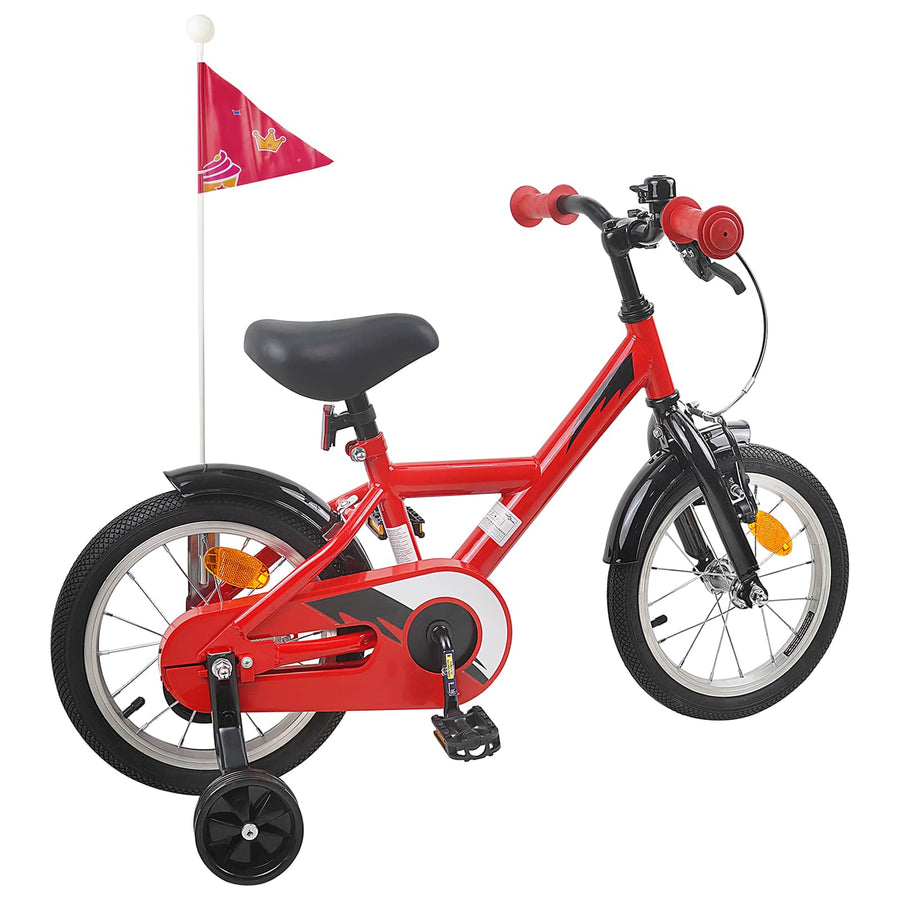 Kinderfiets 16 Inch voor 4-6 jaar oud Rood