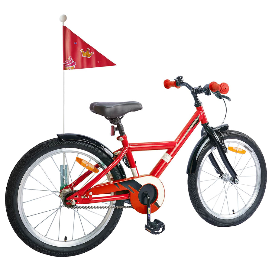 Kinderfiets 18 Inch voor 5-7 jaar Rood