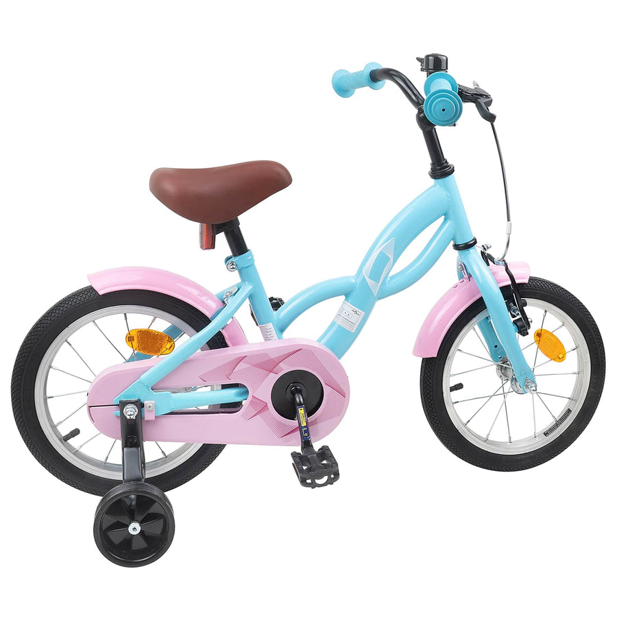 Kinderfiets 16 Inch voor 4-6 jaar oud Lichtblauw