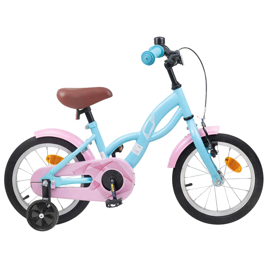 Kinderfiets 16 Inch voor 4-6 jaar oud Lichtblauw