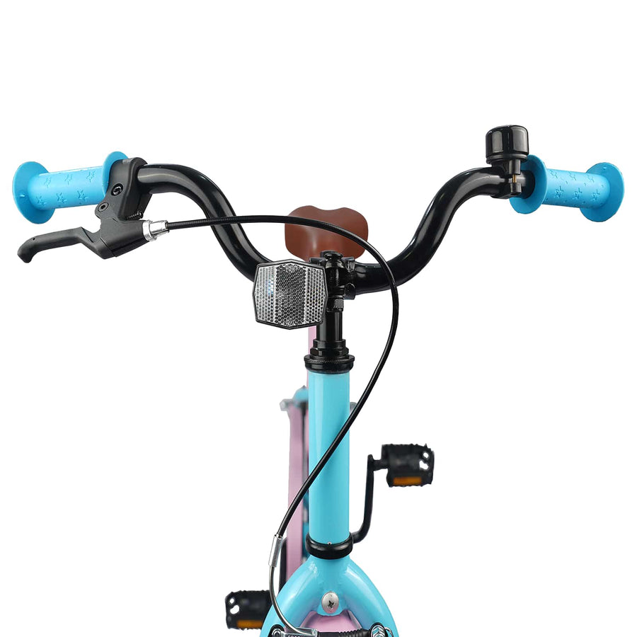 Kinderfiets 20 Inch voor 6-11 jaar oud Lichtblauw