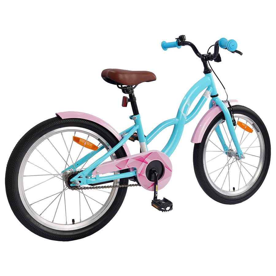 Kinderfiets 20 Inch voor 6-11 jaar oud Lichtblauw