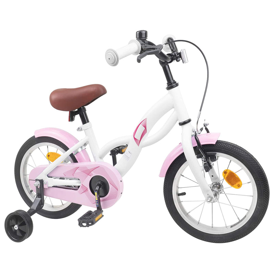 Kinderfiets 12 Inch voor 2-4 jaar oud Wit