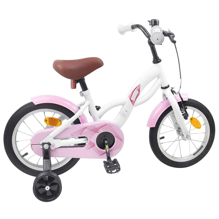 Kinderfiets 12 Inch voor 2-4 jaar oud Wit