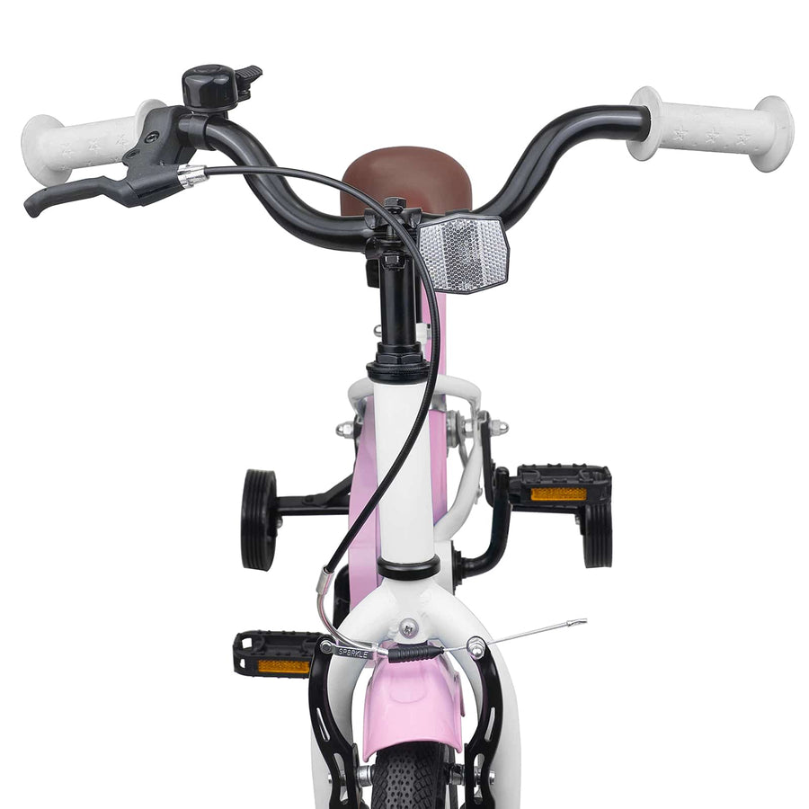 Kinderfiets 14 Inch voor 3-5 jaar oud Wit