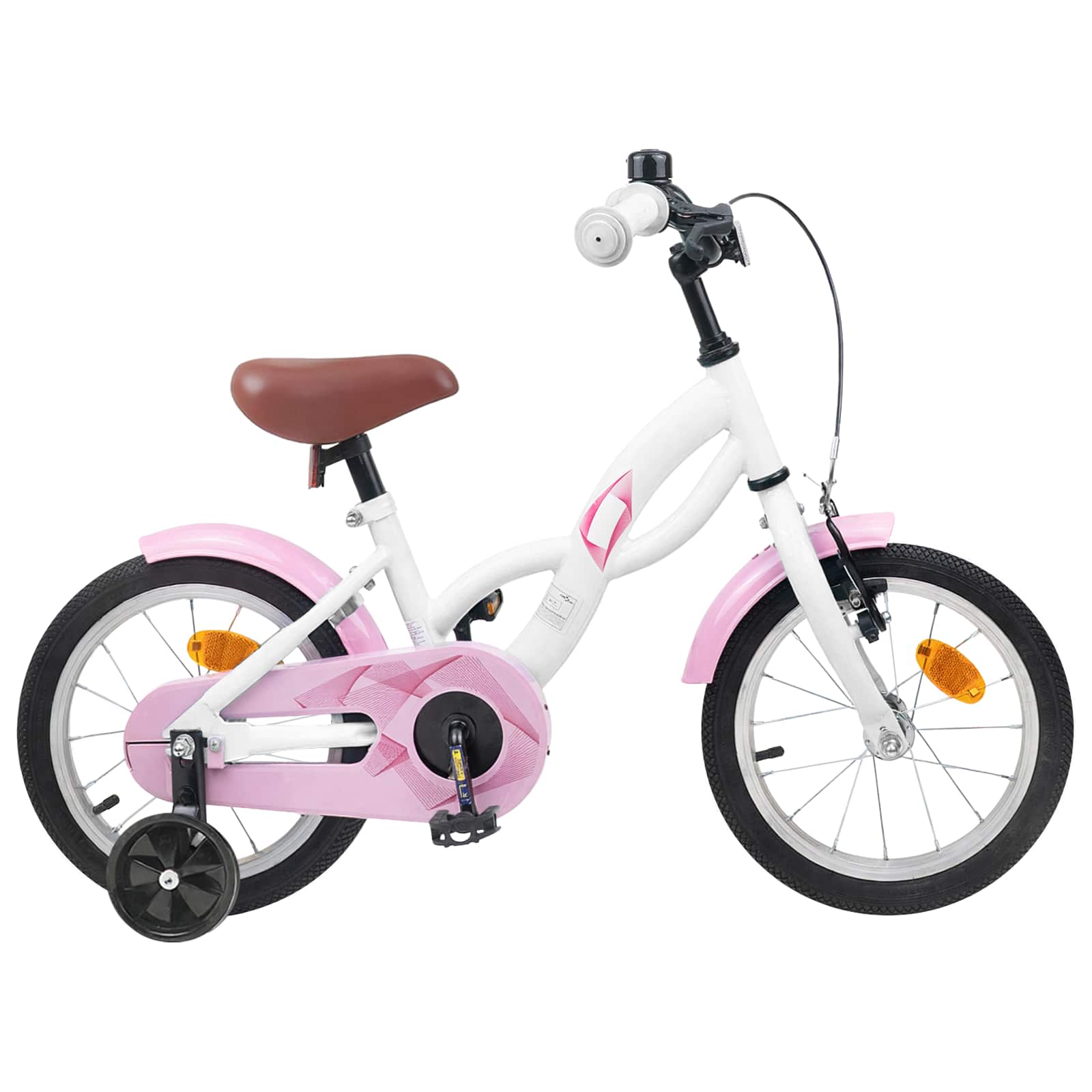 Kinderfiets 16 Inch voor 4-6 jaar oud Wit