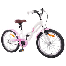 Kinderfiets 18 Inch voor 5-7 jaar Wit