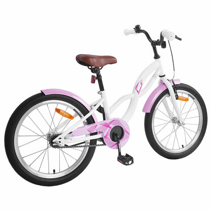 Kinderfiets 18 Inch voor 5-7 jaar Wit
